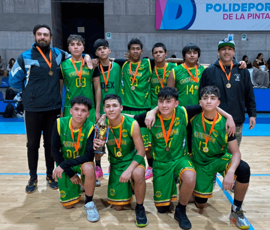 Academia de Básquetbol La Cisterna se corona campeona de la Copa de Plata de la Liga Formativa Metropolitana